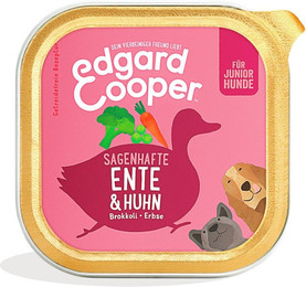 Produktbild von Edgard&Cooper Adult 150 Gramm Hundenassfutter Sparpaket 22 x 150 Gramm Ente und Huhn