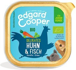 Produktbild von Edgard & Cooper Adult Bio Delikates Huhn & Fisch - 17 x 100 g