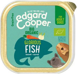 Edgard & Cooper Adult - Bio Fisch - 17 x 100 g Schälchen – Bild 1 von 2