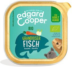 Produktbild von Edgard & Cooper Adult Bio Hundefutter mit Fisch - 17 x 100 g