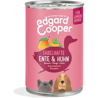 Produktbild von Edgard&Cooper Adult Ente und Huhn Hundenassfutter - 6 x 400 g