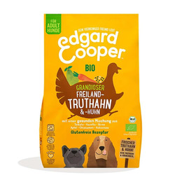 Produktbild von Edgard & Cooper Adult Frischer Bio Truthahn & Freilandhuhn mit Bio-Karotte - 700 g