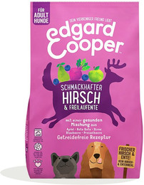 Produktbild von Edgard&Cooper Adult Hirsch/Freilauf-Ente Hundetrockenfutter Sparpaket 2 x 12 Kilogramm