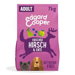 Produktbild von Edgard & Cooper Adult Hirsch & Freilaufente Hundefutter - 7 kg