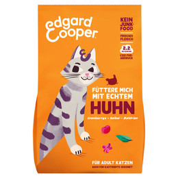 Produktbild von Edgard & Cooper Adult Huhn Trockenfutter für Katzen - 6 x 325 g