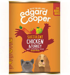 Edgard & Cooper Adult Hundefutter - Dosen - Huhn & Truthahn - 6 x 400 g – Bild 1 von 4