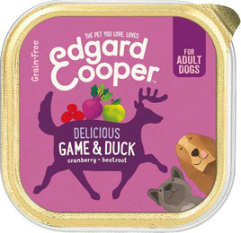 Edgard & Cooper Adult Hundefutter - Schälchen - Wild & Ente - 11 x 150 g – Bild 1 von 4