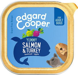 Edgard & Cooper Adult - Lachs & Pute - 11 x 150 g – Bild 1 von 5
