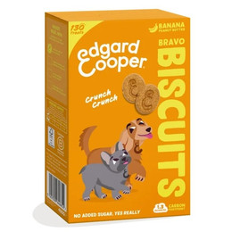 Produktbild von Edgard & Cooper Biscuits Banane und Erdnussbutter Hundekekse - 7 x 400 g