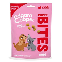 Produktbild von Edgard & Cooper Bites Ente & Huhn Welpen-Snack - 10 x 120 g