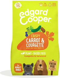 Produktbild von Edgard&Cooper Crispy Karotte und Zucchini Hundetrockenfutter Sparpaket 2 x 7 Kilogramm