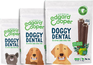 Edgard & Cooper Doggy Dental Medium - Apfel & Eukalyptus - 7 Sticks – Bild 1 von 5