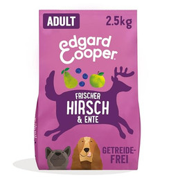 Produktbild von Edgard & Cooper Hundefutter Trockenfutter Hirsch & Ente - 2,5 kg