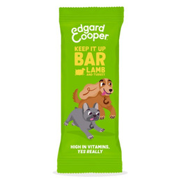 Produktbild von Edgard & Cooper Hundesnacks Keep It Up Bar Lamm und Truthahn - 24 x 30 g