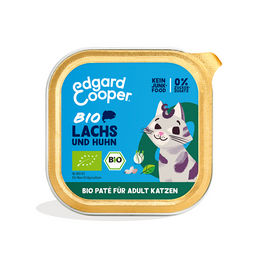 Produktbild von Edgard & Cooper Katzen Nassfutter Paté Adult MSC-Lachs und Freilaufhuhn - 16 x 85 g
