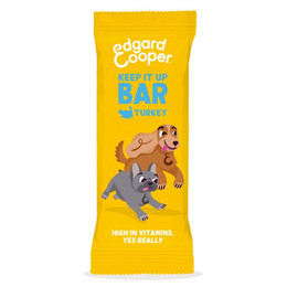 Produktbild von Edgard & Cooper Keep It Up Bar Truthahn Hundesnack - 24 x 30 g