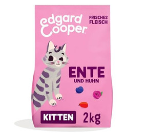 Produktbild von Edgard & Cooper Kitten Trockenfutter Ente & Huhn - 2 kg