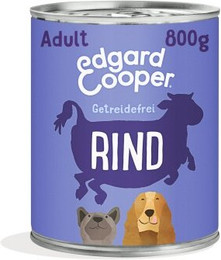 Produktbild von Edgard & Cooper Nassfutter Hund, Adult, Rind 6x800 g