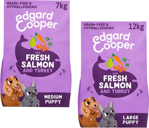 Edgard & Cooper Puppy - Lachs & Truthahn - 2,5 kg – Bild 1 von 2