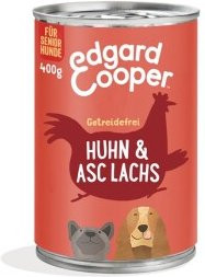 Produktbild von Edgard & Cooper Senior Huhn & ASC Lachs - 6 x 400 g