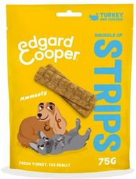 Produktbild von Edgard & Cooper Sparpaket 10 x 75g Jerky Truthahn & Huhn