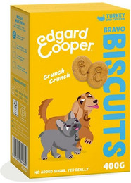 Produktbild von Edgard & Cooper Sparpaket 7 x 400g Biscuits Truthahn & Huhn