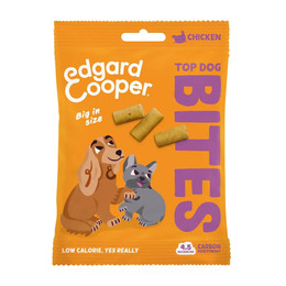 Produktbild von Edgard & Cooper Top Dog Bites Huhn - 15 x 50 g