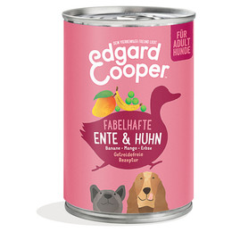 Produktbild von Edgard & Cooper Welpenfutter Ente & Huhn mit Banane - 6 x 400 g