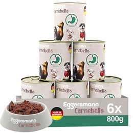 Produktbild von Eggersmann Carnebello Nassfutter mit Pansen - 6 x 800 g