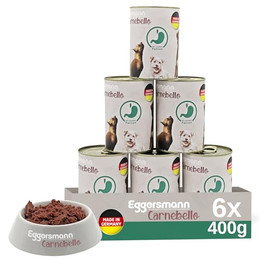 Produktbild von Eggersmann Carnebello Nassfutter mit Pansen - 6 x 400 g