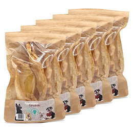 Produktbild von Eggersmann Carnebello Naturkausnack Lammohren - 5 x 80 g