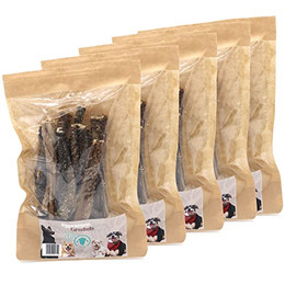 Produktbild von Eggersmann Carnebello Naturkausnack Lammpansen - 5 x 75 g