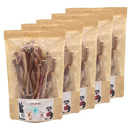 Produktbild von Eggersmann Carnebello Naturkausnack Lammziemer - 5 x 150 g