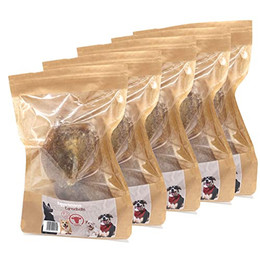 Produktbild von Eggersmann Carnebello Naturkausnack Rinderkopfhaut - 5 x 60 g