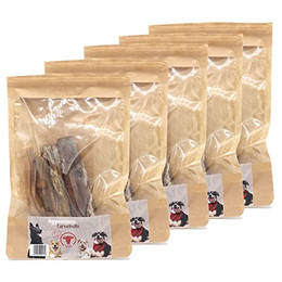 Produktbild von Eggersmann Carnebello Naturkausnack Rinderschwanz - 5 x 100 g