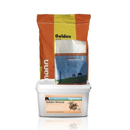 Produktbild von Eggersmann Golden Mineral Mineralfutter für Pferde - 25 kg