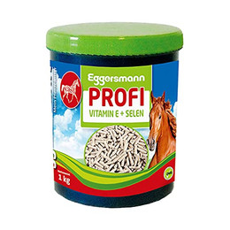 Produktbild von Eggersmann Profi Vitamin E und Selen Ergänzungsfuttermittel für Pferde - 1 kg