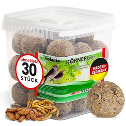 Produktbild von Eggersmann volaris Körnerkugel Protein Meisenknödel ohne Netz - 30 x 90 g
