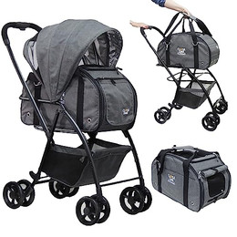 Produktbild von Eichhorn Kinderwagen Tiertransporttasche Close2Me EzTravel Haustier-Transportsystem