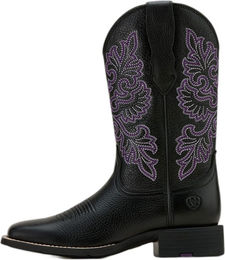 Produktbild von Einfache Damen-Westernstiefel mit eckiger Spitze Ariat Round Up