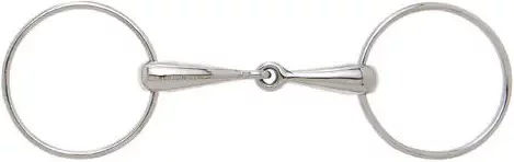 Produktbild von Einfache Gebiss für Pferd mit großen Ringen Sefton