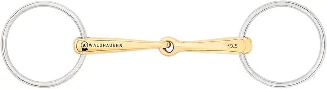Produktbild von Einfacher Gebissring für Pferde mit einfacher Bruchstelle Waldhausen Cyprium