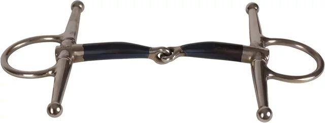 Produktbild von Einfaches Bruch-Stichmaul für Pferde Velari Full Cheek Bit Sweet Iron 16mm 14,5cm