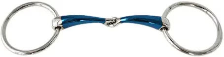 Produktbild von Einfaches Gebiss für Pferd mit gebogenem Mundring Sefton
