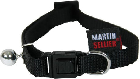 Einfarbige Nylonkatze Halsband Martin Sellier – Bild 1 von 2
