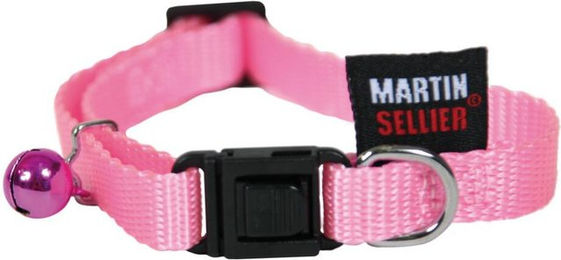 Einfarbige Nylonkatze Halsband Martin Sellier – Bild 1 von 2