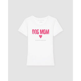 Produktbild von Einstein Newton Dog Mom Pinky T-Shirt Rodeo Weiß