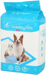 Produktbild von Einweg-Haustier-Wickelunterlage Schnell Saugfähig Auslaufsicher Haustier-Pipi-Pads für Haustiere Hunde Katzen Kaninchen M M 45x60cm / 17.7x23.6in (50pcs)