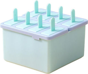 Produktbild von Eiscremeform mit 8 Gittern und Deckel