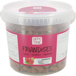 Produktbild von EKKIA HTONIC Pferde-Leckerlis Himbeergeschmack - 3 x 1 kg